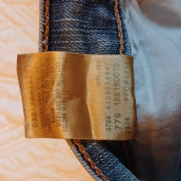 VTG 90s Levi's Blue Jeans Boot Cut 515 - Picture 8 of 8